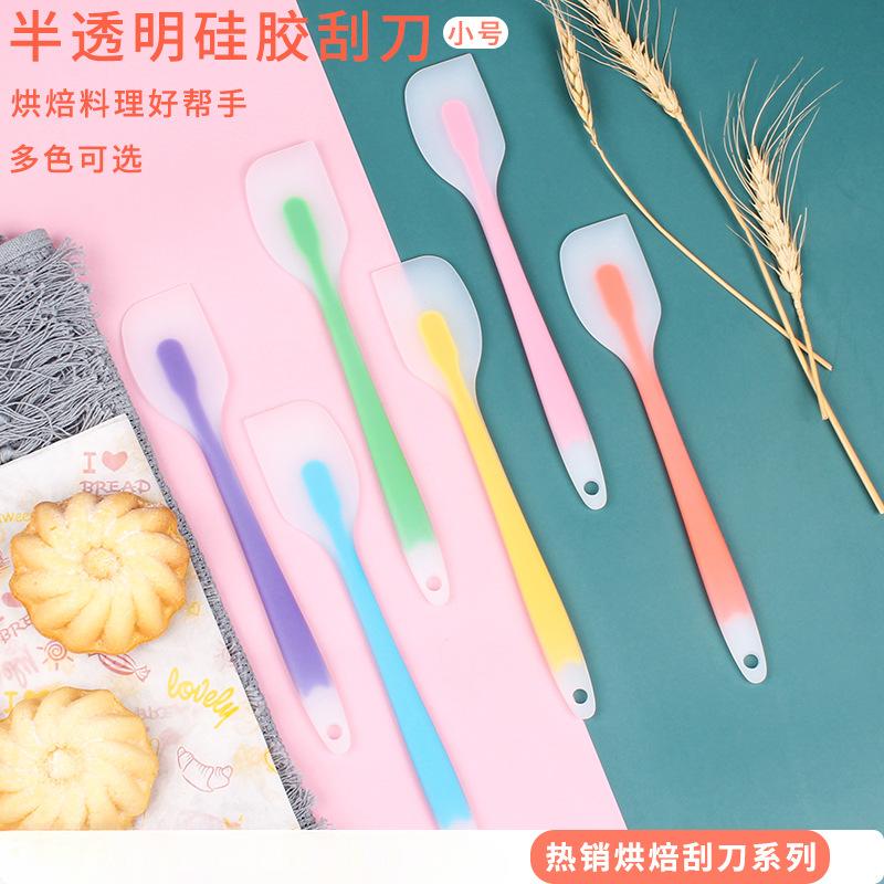 Baking with A Non-stick Spatula, Cream with Silicone Tools, Butter, Softer, Heat Resistant, Kitchen Pastry Tools, Scraper 1PCS