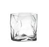 Стакан рокс Kimura Glass x Дизайнер Макото Комацу Коллаборация Crumple Старый прозрачный