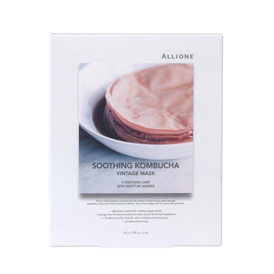 Allione Soothing Kombucha Vintage Mask (5-pack)