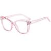 New Fashion Vintage Gradient Eyeglasses For Nearsightedness Anti Blue Light Myopia  Unique Transparent Cat Eye Glasses Frame