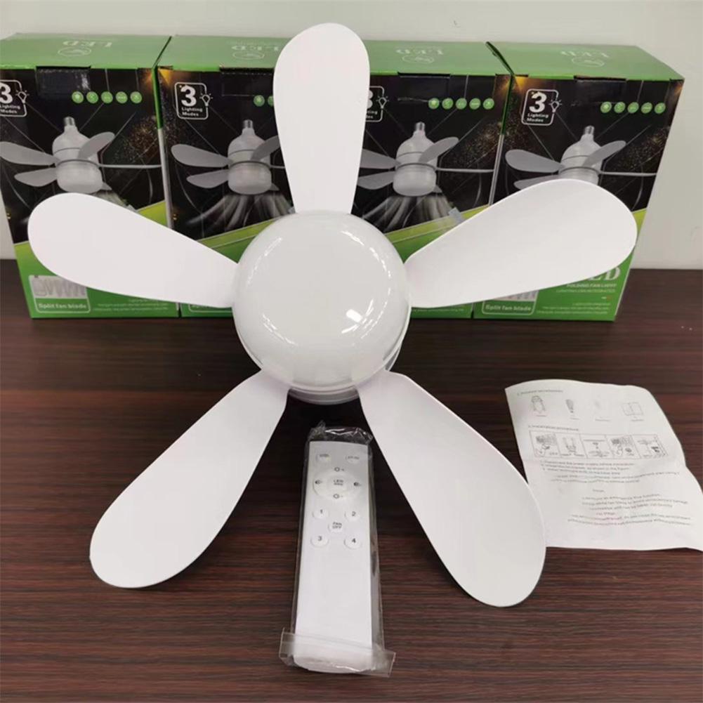 - Современный потолочный вентилятор со светодиодной подсветкой и дистанционным управлением (с удаленным расширителем)