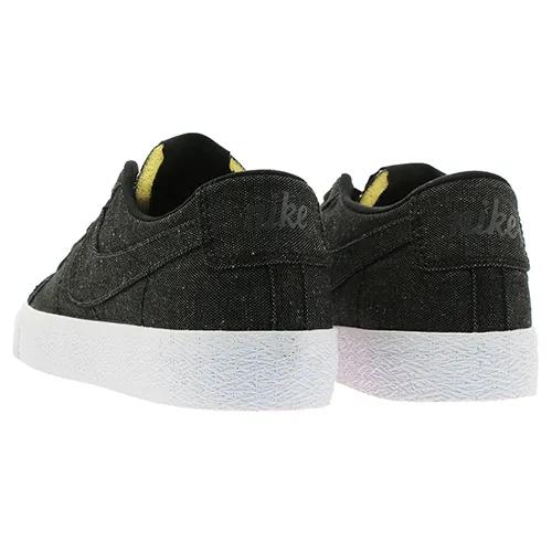 Nike Zoom Blazer Low SB Холст Деконструированный 'Антрацит' (унисекс) Черные / Антрацитово-черные скейт-туфли AH3370 001