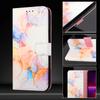 Iridescent Flowing-Watercolor Pattern PU Leather Magnetic Shockproof Case for iPhone,Samsung,Huawei,Xiaomi,vivo,Oppo,Moto,Tecno,TCL,Infinix,itel.More