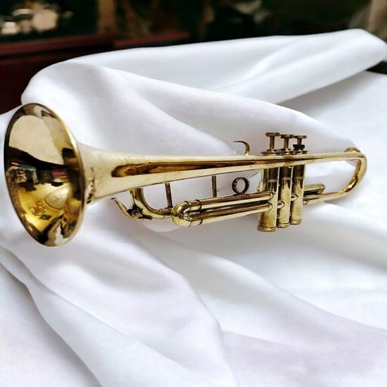 45,72 см медная труба ручной работы для музыкального класса, музыкальная комната, нерабочие духовые музыкальные инструменты для экспоната, подарок для студентов