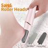 Smooth Rechargeable Pedicure Wand with LED Light - 2-Speed Adjustment, Electric Callus Remover for Precise Foot Care