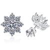 D Color 100% 925 Sterling Silver 5MM Real D Color GRA Moissanite Diamonds Zircon Wedding Engagement Stud Earrings Fine Jewelry