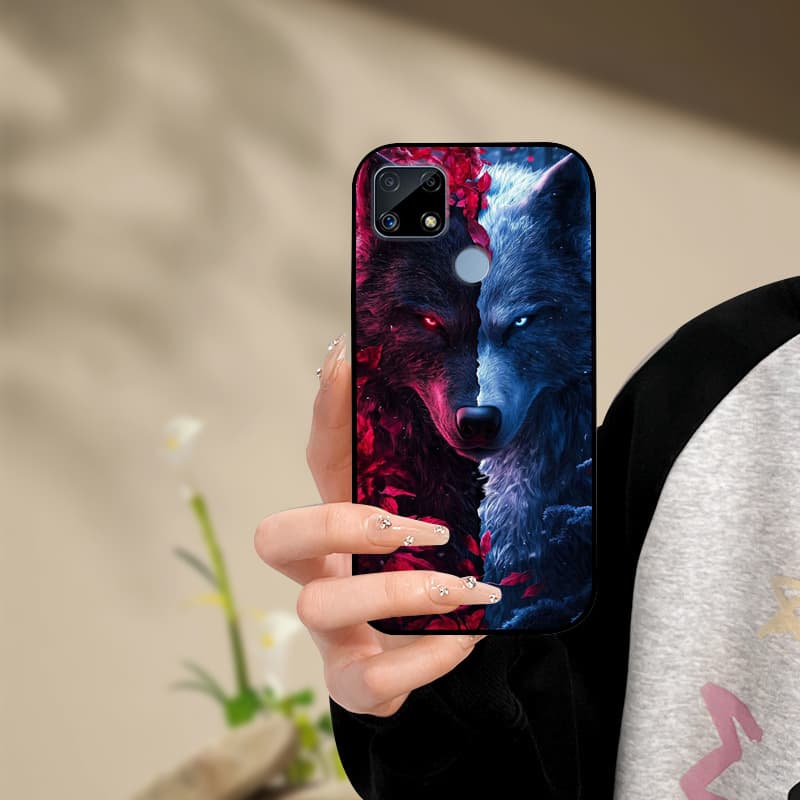 Silicone Phone Case For Realme C25s C25 Cover Painted Soft For Realme C25 C25S C21 C21Y C25Y Phone Case RealmeC25s C 25 s Funda