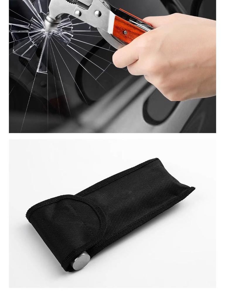 Multifunctional Car Safety Hammer: Emergency Glass Breaker & Escape Tool
