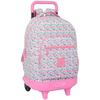 Рюкзак на колесиках - SAFTA - Moos Flores - Компактный - Съемный - Удобный