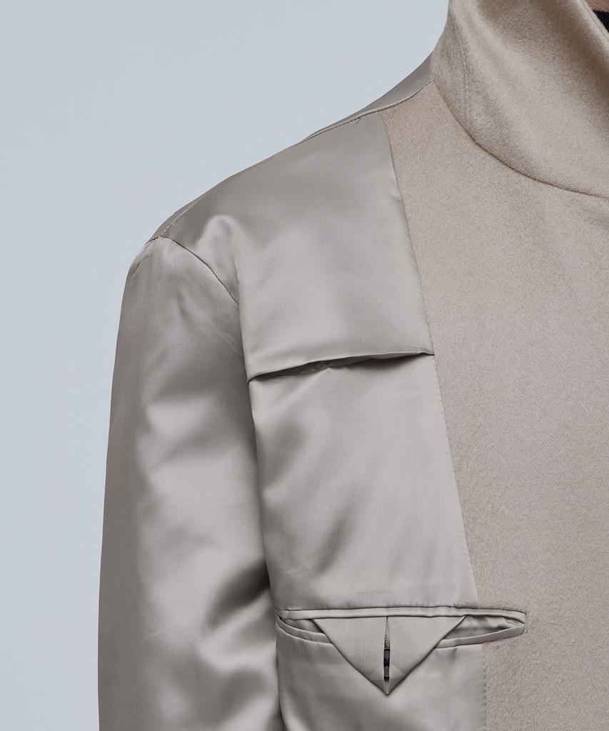 Musinsa Standard Cashmere 20 Oversized Single Coat [Mocha]