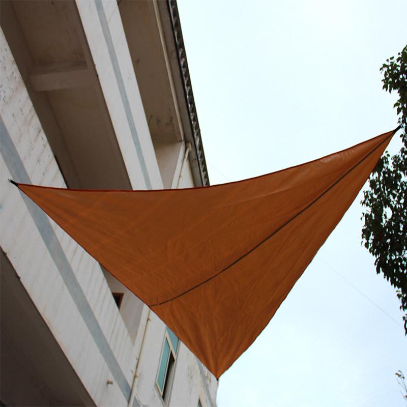 Waterproof Triangular Uv Sun Shade Sail Combination Net Triangle Sun Sail Tent