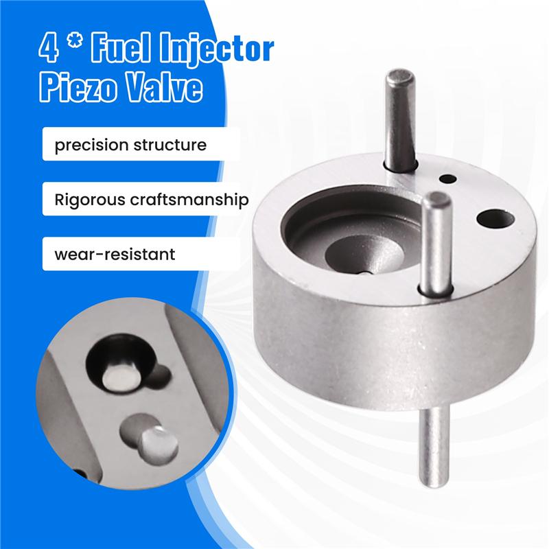 L10A F00GX17004, F00GX17005 F00GX11802 4 шт. Комплект клапанов управления пьезофорсунками Common Rail для 0445115 0445116 0445117