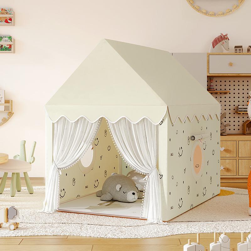 Princess Castle Play Tent for Kids with Mosquito Net - Indoor Pretend Play & Sleep Space