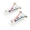 2PCS Светодиодный номерной знак Light Light Plate Lamp для Mini Cooper R56 Hatchback 2007-2013 R57 Convertible R58 Coupe R59