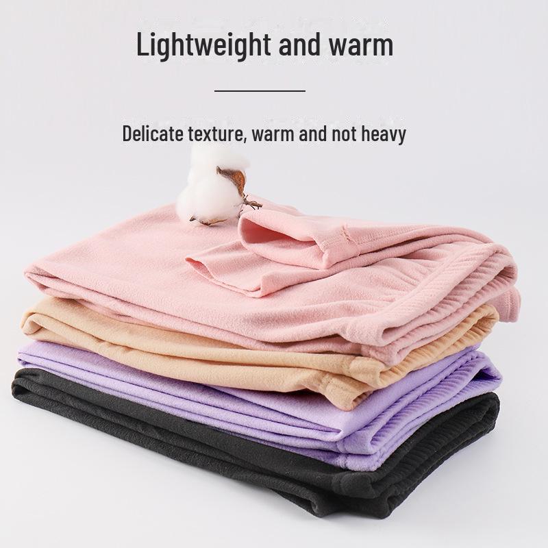 Cozy Seamless Velvet Women's Thermal Underwear Set - Autumn/Winter.