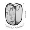 Children's Toys Mesh Foldable Storage Basket Dirty Clothes Basket Laundry Basket Clothes Hamper