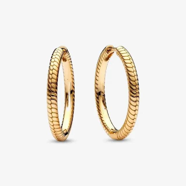 Серьги из стерлингового серебра 925 пробы Pave Moments Heart, вневременная элегантность, очаровательная корона, фирменные серьги для женщин, ювелирные изделия, подарок