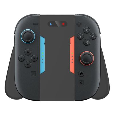 XPT009 Зарядная рукоятка для Nintendo Switch Заряжает во время игры, Удобная в использовании с индикатором зарядки AC06 Joy-Con 2, Игра, Сверхлегкий, Прикрепить, Портативный,