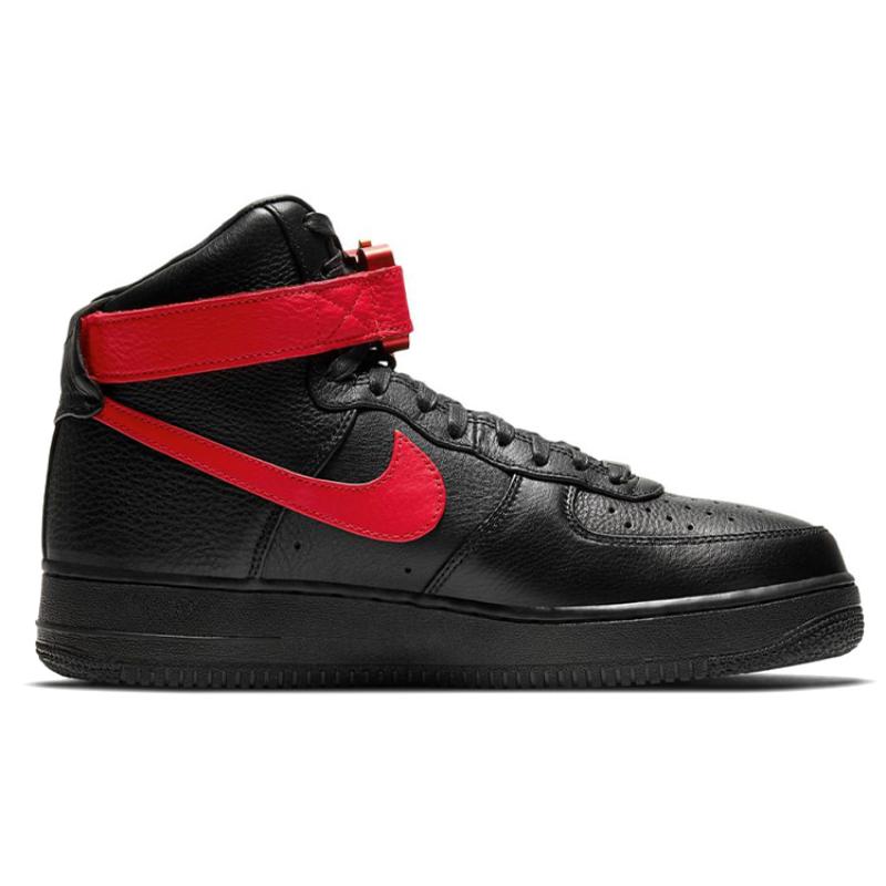 Nike Кроссовки Air Force 1 High 1017 Alyx 9SM Черные Красные CQ4018-004