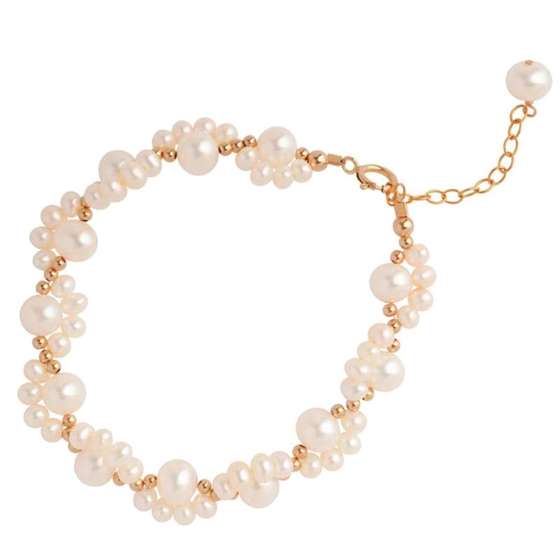 Japanese Korean Kitten Claw Pearl Unique Fashionable Design Bracelet Female Jewelry