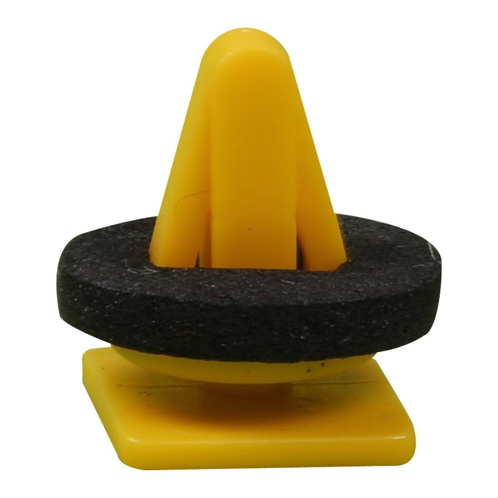 ECF87 Зажимы для боковых молдингов кузова, 10 шт., с герметиком, желтые, для Hyundai : 87756 4А000