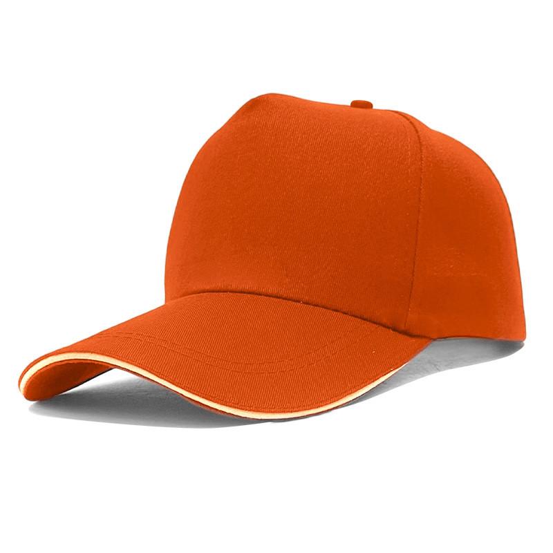 Men Women Cotton Cap With Curved Brim For Sun Protection And Breathability In Outdoor Sports