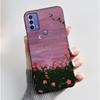 Phone Funda For TCL 20B 20Y 20E Case Aesthetic Cute Cat Astronaut Black Soft Silicone TPU Capa for TCL 20E 20Y 20B Back Cover