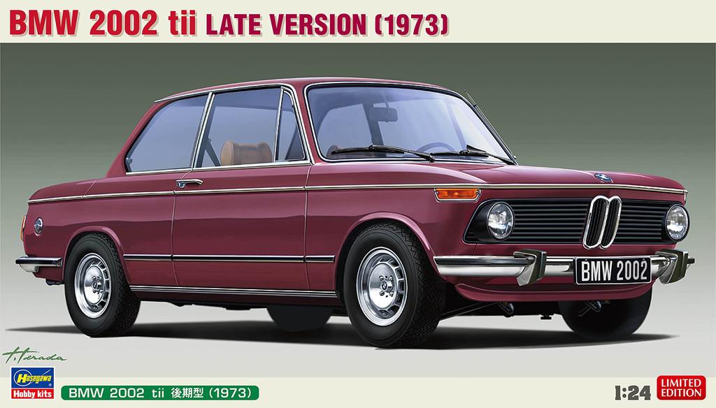 Hasegawa BMW 2002 tii поздняя модель пластиковая модель 20634 1/24 (1973)