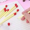 20Pcs Ballpoint Pen Matchstick Shape 0.5mm Ballpoint Pens Novelty School Stationery Children