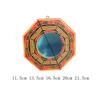 Ancient Chinese Convex Dent Bagua Mirror Lucky Bagua Wooden Mirror  Office Decoration