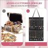 Wall Mounted Jewelry Storage Single/Double Sided Jewelry Display Bag  Bedroom Use