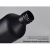 1Pcs 300/500ML Soap Dispenser Matte Black Liquid Pump Bottle  for Bathroom Supplies Hotel
