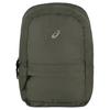 Рюкзак из полиамида обычный унисекс серо-зеленый Asics 3033C235-400