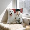 Actor Riku Hagiwara Cushion Cover Natural Linen Pillowcase Set AllinOne Decor for Sofa Bedroom  Chair