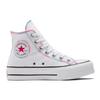 Converse Кеды All Star Lift с высоким верхом из парусины Женские кеды Разноцветные-Белые 572460C
