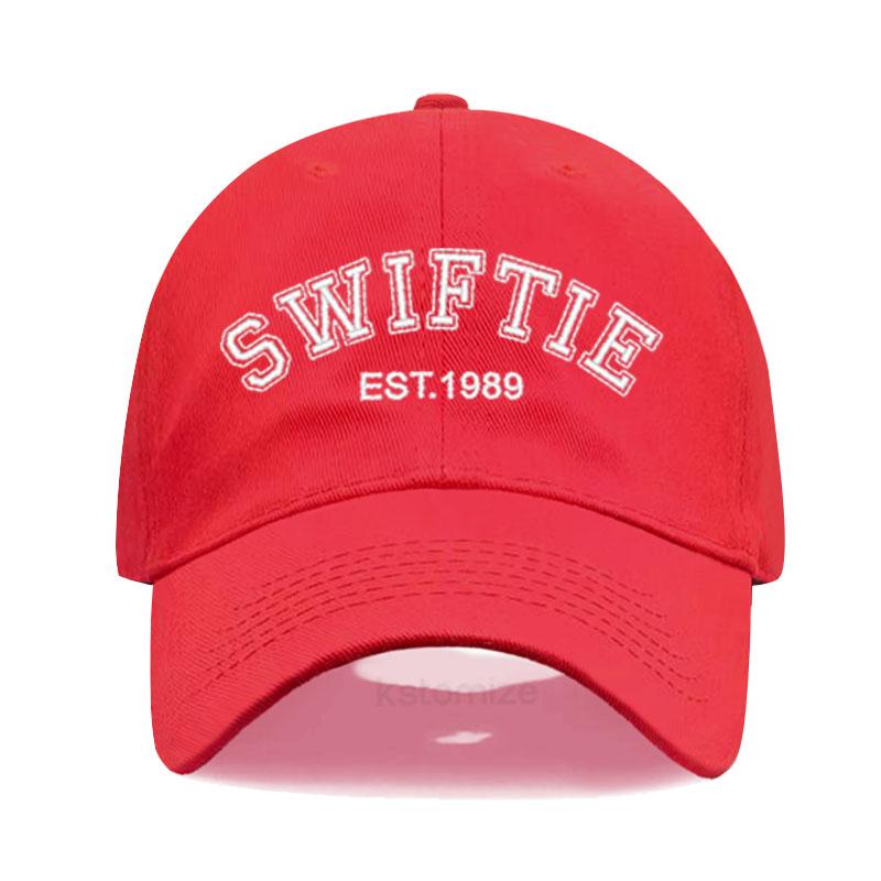 Бейсболка с вышивкой Swiftie 1989 для мужчин и женщин, унисекс, из стираного хлопка, панамка, кепка от солнца, подарок фанатам, для активного отдыха, дропшиппинг
