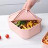 3 шт., футляр для обеда с крышкой, хозяйственные товары, экологически чистый микроволновый сейф, офисный футляр для обеда, контейнер для еды, полезный пакет, экологически чистый рис