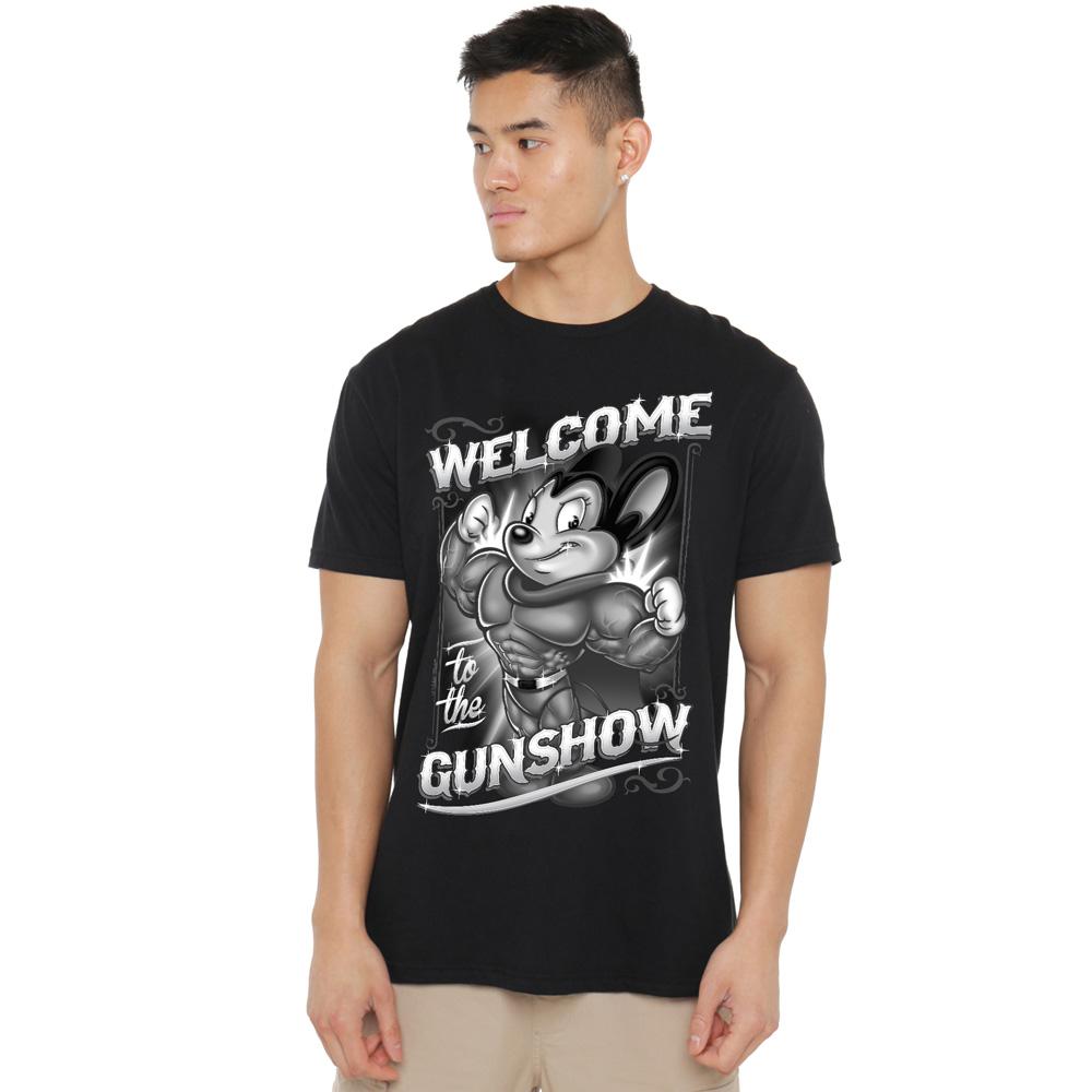 Футболка Mighty Mouse Mens Mighty Gunshow