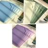 5pcs/set Waterproof File Folders Plastic File Organizer Creative Sorting Storage Bag  Stationery