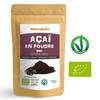 Poudre De Baies D’ Açai Bio [ Freeze - Dried ] 50g -Pure Organic Acai Berry Powder -100% Produit Au Brésil, Lyophilisé, Cru Et
