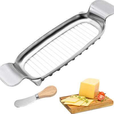 Слайсер для сыра из нержавеющей стали, резак, проволока, слайсер для масла для блочного сыра