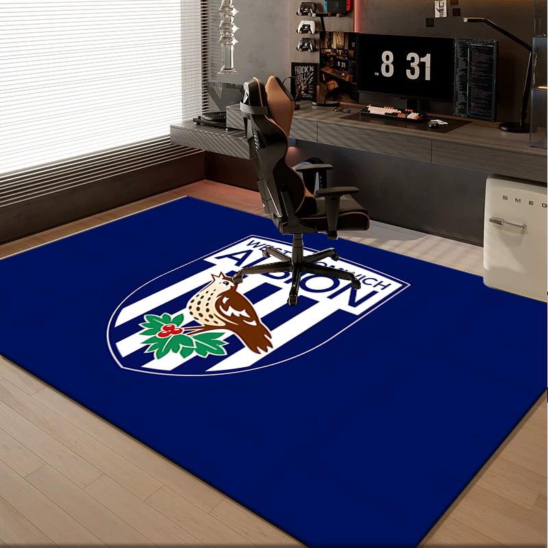 1PC rug Bromwich Albion Carpet, Chair Rug,Area Rug for Office Bedroom living rooms bedroom, Doormat decor Christmas fan gifts