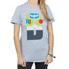 Disney Womens/Ladies Alphabet B Is For Buzz Lightyear Cotton Boyfriend T-Shirt