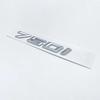 Font Numbers Letters 730i 740i 745i 750i 760i Top ABS Emblem for BMW 7 Series Car Trunk Nameplate Logo Sticker Black Chrome uq2