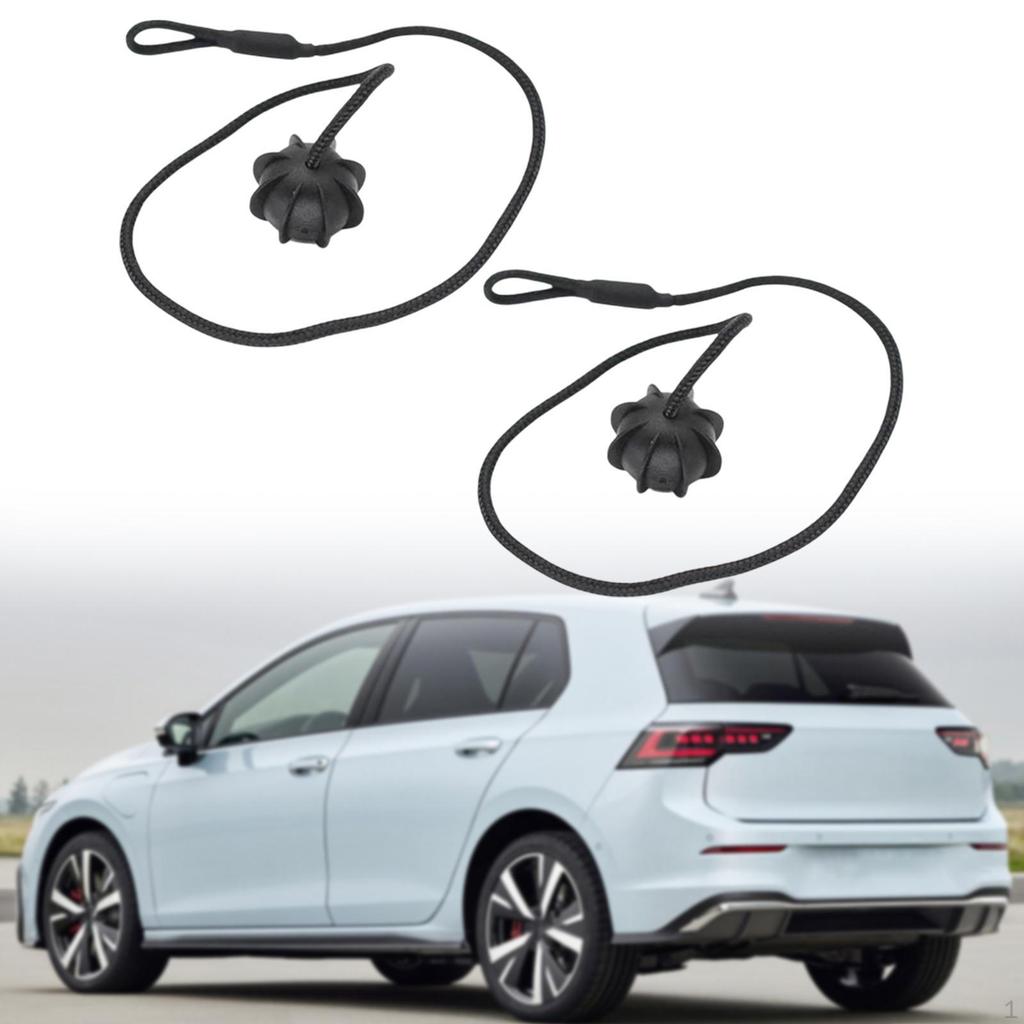 2x Rear Trunk Parcel Shelf String Hanging Rope Parts 1K6863447A Easy To Install 1K6863447 A Directly