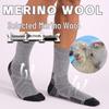 Unisex Warm Merino Wool Hiking Socks - Thick, Mid-Calf for Outdoor, Sports, and Mountaineering