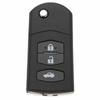 3 Button Car Key Shell Car High Quality Key Shell For Mazda
