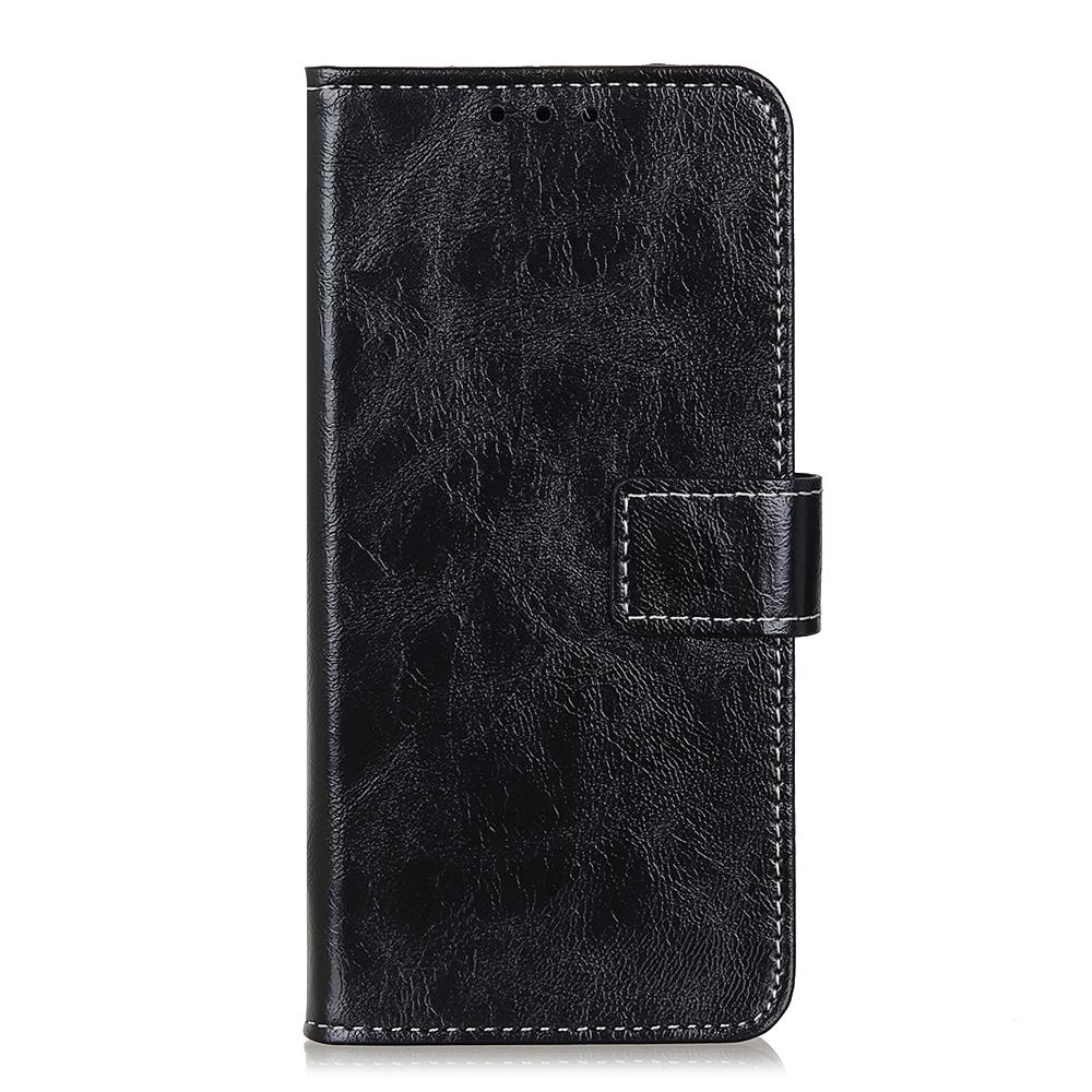 For Sony Xperia 5 VI Case Crazy Horse Texture Leather Phone Wallet Cover