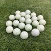 3/5Pcs Reusable Fluorescent Golf Balls  Bright Night Luminously Golf Balls Portable Glow Golf Balls for Training Hitting