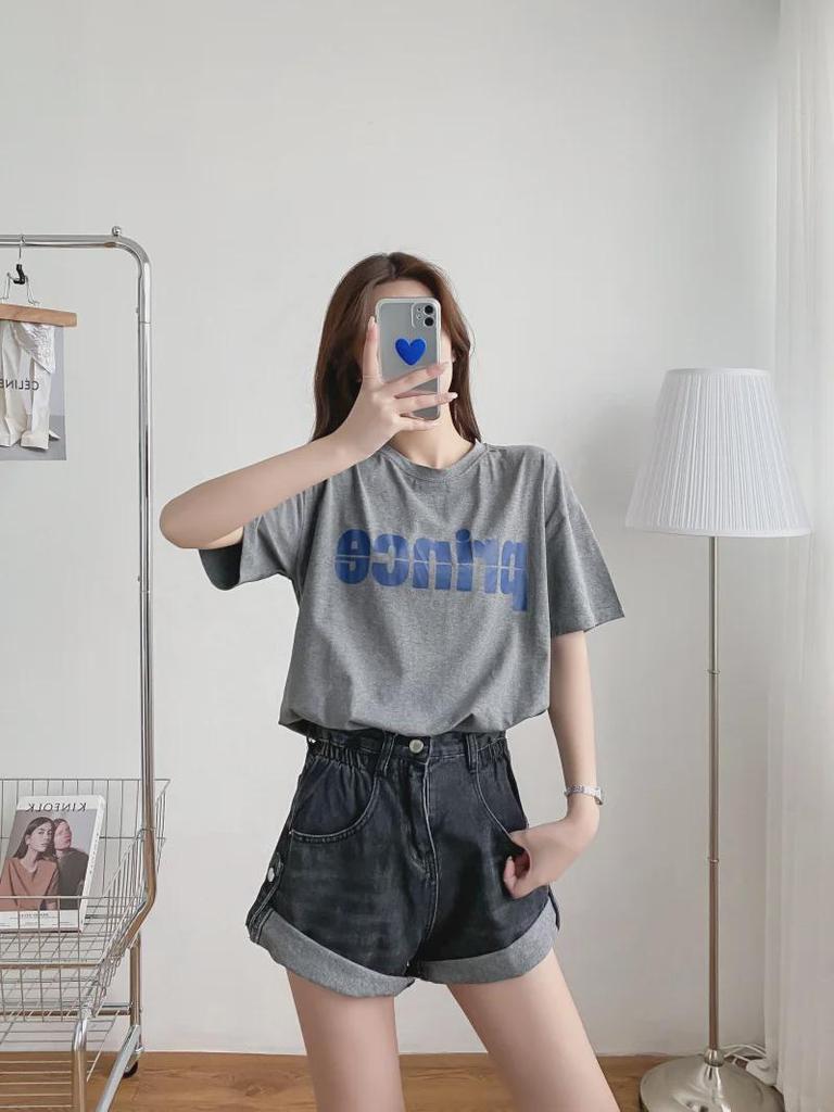 Стильные летние топы для кормления: Футболки с коротким рукавом для послеродового периода для модных мам